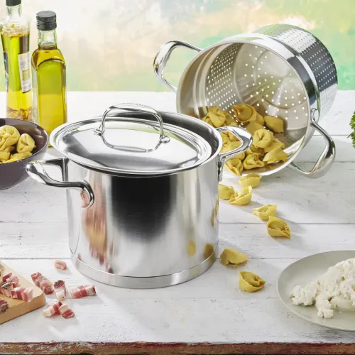 DEMEYERE Atlantis 7 8 l - garnek ze stali nierdzewnej z pokrywką