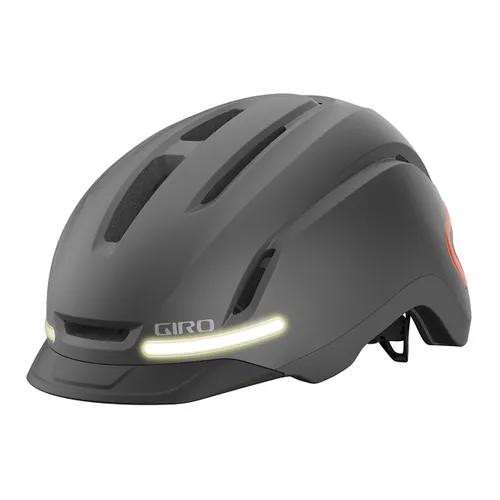 Kask rowerowy Giro Ethos Integrated MIPS LED matte graphite