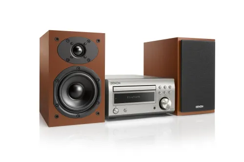 Wieża Denon D-M41 / RCD-M41 + SC-M41 60W Bluetooth Radio FM Srebrny / Wiśniowy