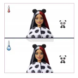 Lalka Barbie w przebraniu pandy HHG22