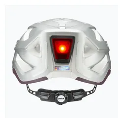 Kask rowerowy UVEX City Active silver/plum matt