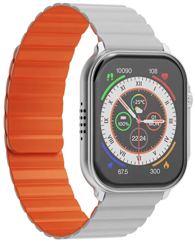 Smartwatch IMIKI Frame Pro Srebrny