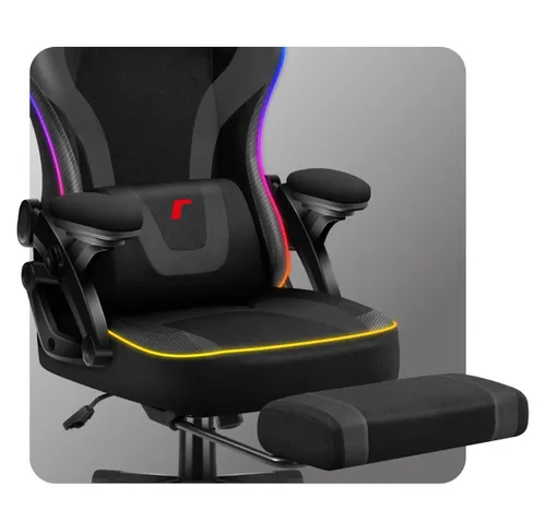 Fotel HUZARO Force 4.6 RGB Czarny