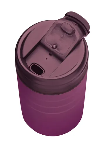Kubek termiczny Esbit Majoris Thermo Mug Flip Top 450ml - aubergine