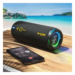 Głośnik mobilny W-KING D320 Czarny