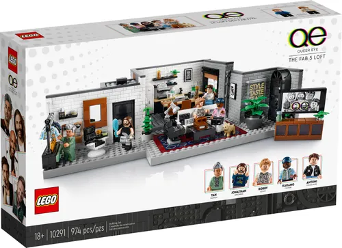 Конструктор Lego 10291 Creator Expert - Queer Eye - лофт «Великолепной пятерки»