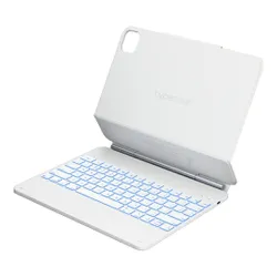 Etui na iPad Pro 13 cali TYPECASE Edge Biały Klawiatura