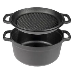 Garnek z patelnią BROWIN 330528
