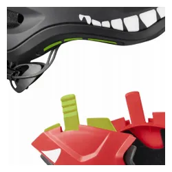 Kask rowerowy dziecięcy fullface szczękowy 2w1 odpinana szczęka rozmiar "M"