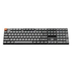 Klawiatura mechaniczna Keychron K5 Max RGB Gateron Red Szary