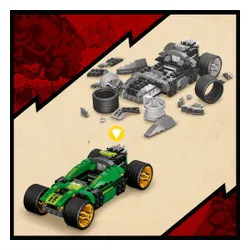 LEGO 71763 NINJAGO Samochód wyścigowy Lloyda EVO