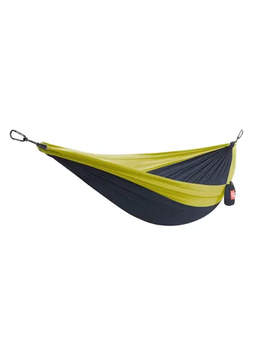 Hamak Grand Trunk Double Deluxe Parachute Nylon with Straps - collegiate navy/chartreuse
