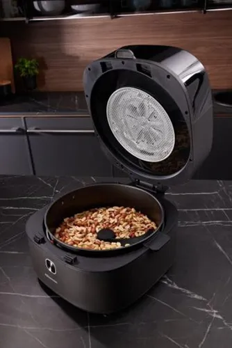 Air Fryer Frytkownica beztłuszczowa HISENSE HAF1350DR 6.7l z okienkiem do obserwacji postępów gotowania