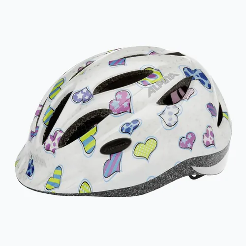 Kask rowerowy dziecięcy Alpina Gamma 2.0 hearts