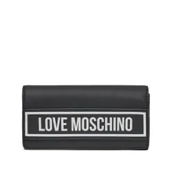 Большой женский кошелек LOVE MOSCHINO Jc5720pp0hkg100a Nero / Bianco