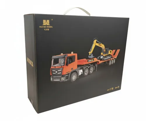 Laweta zdalnie sterowana z koparką COIL skala 1:18