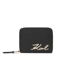 Большой женский кошелек KARL LAGERFELD 240w3202 Black / Gold