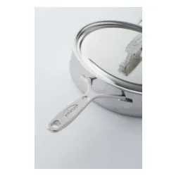 DEMEYERE INDUSTRY 5 Patelnia głęboka 2H z pokrywką 24 cm