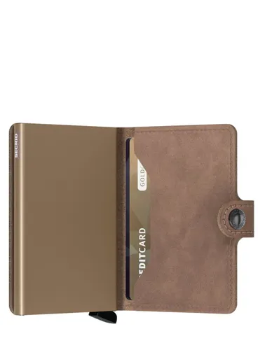 Portfel kieszonkowy Secrid Miniwallet Vintage - taupe