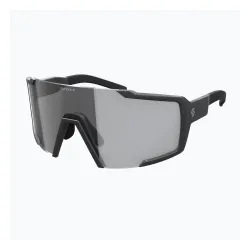 Okulary przeciwsłoneczne SCOTT Shield LS black matt/grey light sensitive