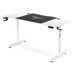 Biurko Diablo Chairs X-Tensio 1400 140cm Regulacja wysokości Biały