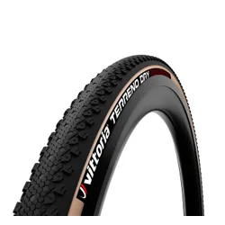 Opona rowerowa Vittoria Gravel Terreno Dry G2.0 TLR 700 x 47C czarny/beżowy
