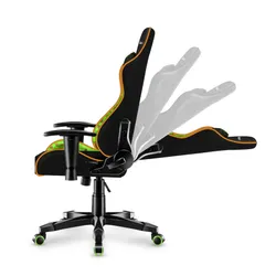Fotel HUZARO Ranger 6.0 Pixel Mesh Czarno-zielony