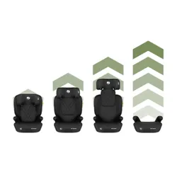 Fotelik samochodowy TULANO Joy 45 I-Size 100-150 cm (15-36 kg) Czarny