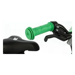 Rower dziecięcy KARBON Jazz 14 cali dla chłopca Zielony Neon