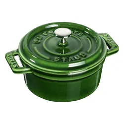 Mini garnek żeliwny okrągły STAUB MINI COCOTTE 250 ML Zielony