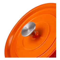 Garnek żeliwny VINTAGE CUISINE VC2P2619BL20CP Pomarańczowy 26 cm