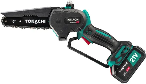 Piła łańcuchowa akumulatorowa TOKACHI 21V Drakkar 35 2x3Ah