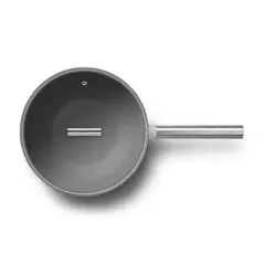 Patelnia Smeg CKFW3001CRM Indukcja Non-stick PTFE 30cm