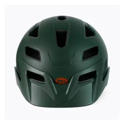 Kask rowerowy dziecięcy Bell Sidetrack Jr matte dark green orange