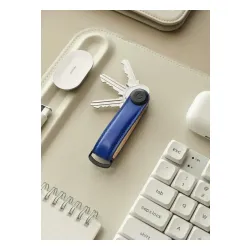 Skórzane etui na klucze Orbitkey Key Organiser Leather - ultramarine
