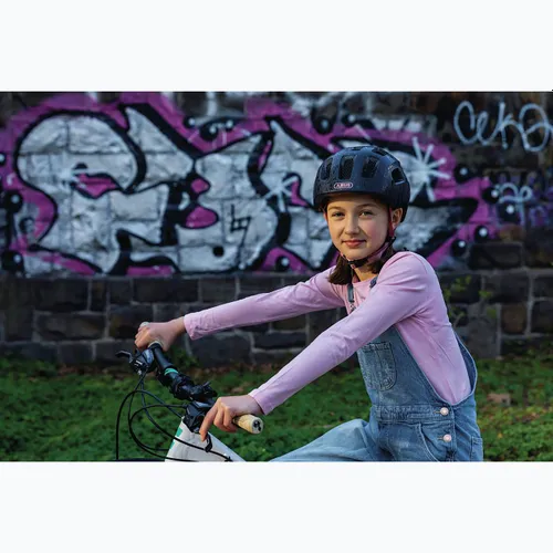 Kask rowerowy dziecięcy ABUS Youn-I 2.0 sparkling blue