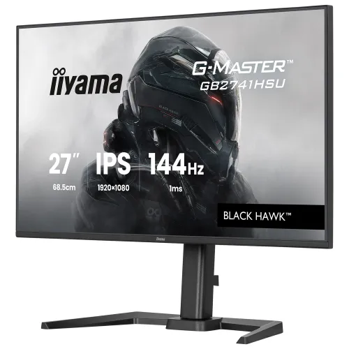 Monitor iiyama G-Master Black Hawk GB2741HSU-B1 27" Full HD IPS 144Hz 1ms MPRT Gamingowy