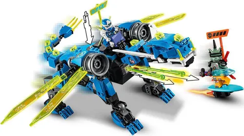 Конструктор Lego Ninjago кибердракон Джея (71711)