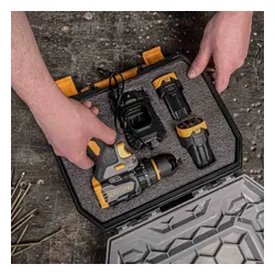 Wiertarko-wkrętarka udarowa BESTEN BE0002886 16,8V 50 Nm bezszczotkowa 2x 2.0Ah zestaw 70 akcesoriów