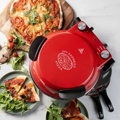 Piec do pizzy Domo DO9284PZ 1200W Regulacja temperatury 32cm