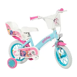 Rower dziecięcy TOIMSA My Little Pony 12 cali dla dziewczynki Błękitny