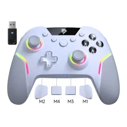 Pad EasySMX X20 do Nintendo Switch, PC Bezprzewodowy Biały