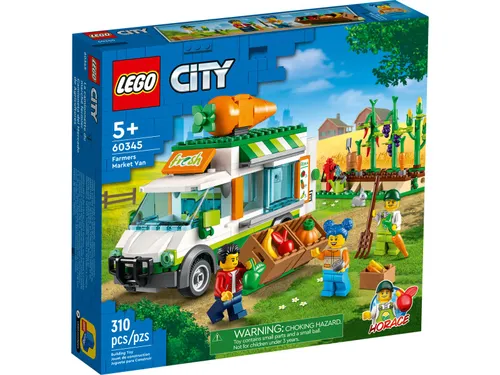 Конструктор Lego 60345 City - Фургон для фермерского рынка