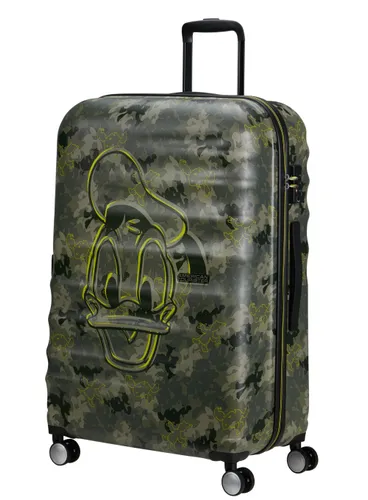 Walizka duża American Tourister Wavebreaker Disney - Donald Duck camo