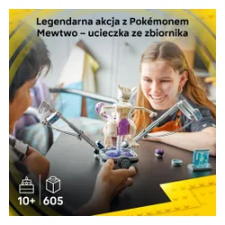 LEGO 72163 Pokémon SMART Play Ucieczka z laboratorium Mewtwo