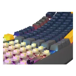 Klawiatura mechaniczna Genesis Thor 230 TKL Naval Blue Positive US RGB Outemu Panda Szary