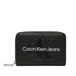 Женский маленький кошелек Calvin Klein Jeans Sculpted Med Zip Around K60K610405 BDS