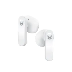 Słuchawki bezprzewodowe Baseus Bass BS1 NC Douszne Bluetooth 6.0 Biały