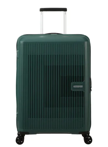 Walizka średnia poszerzana American Tourister AeroStep - dark forest