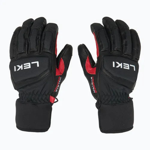 Rękawice narciarskie męskie LEKI Griffin Pro 3D black/ red/ white